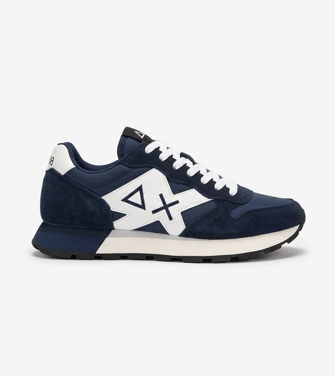 Sun68 Jaki Solid Seitenansicht in Navy Blue